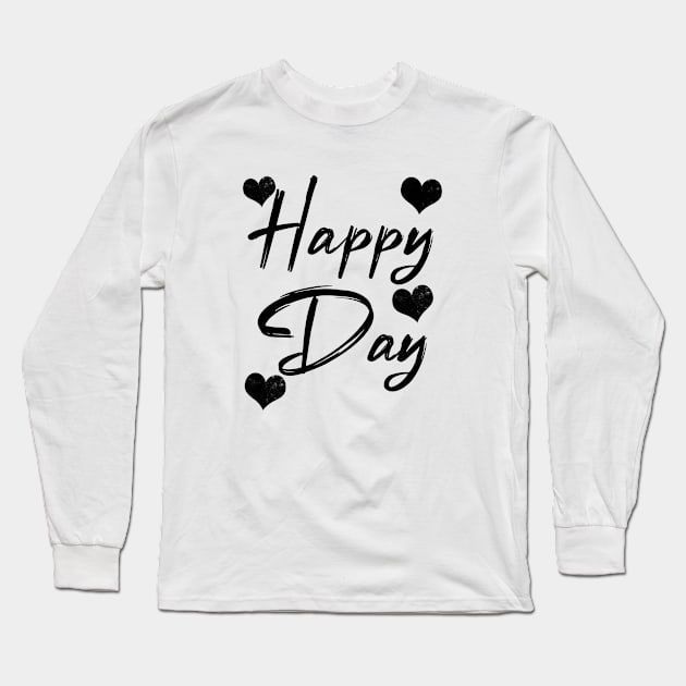 happy day Long Sleeve T-Shirt by sarahnash